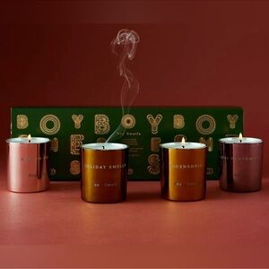 NEW! Boy Smells Candle Set Scented Candle Set Holiday Candles Discontinued